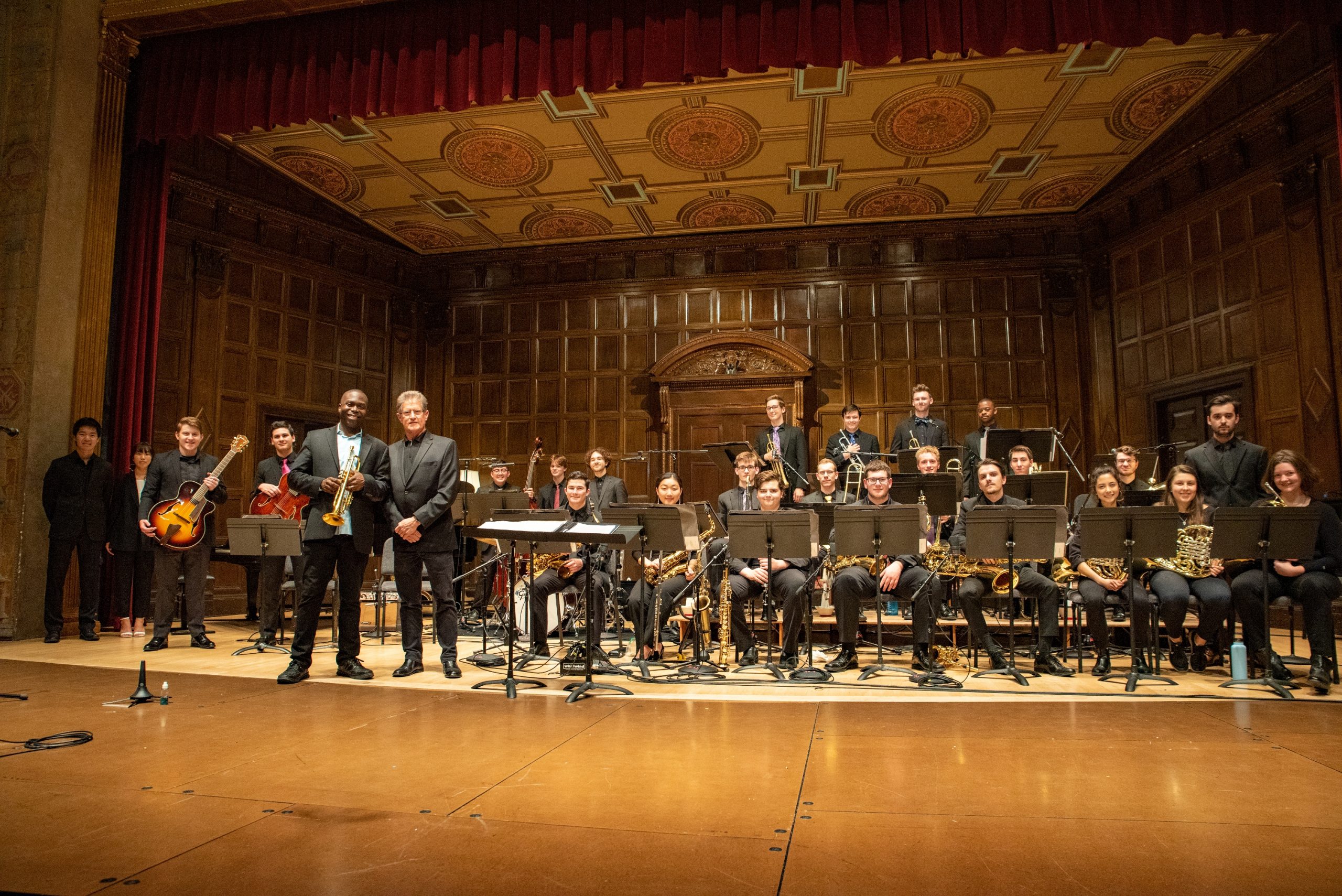 2019-10-23 Jazz Lab Band with Nabate Isles Rehearsal